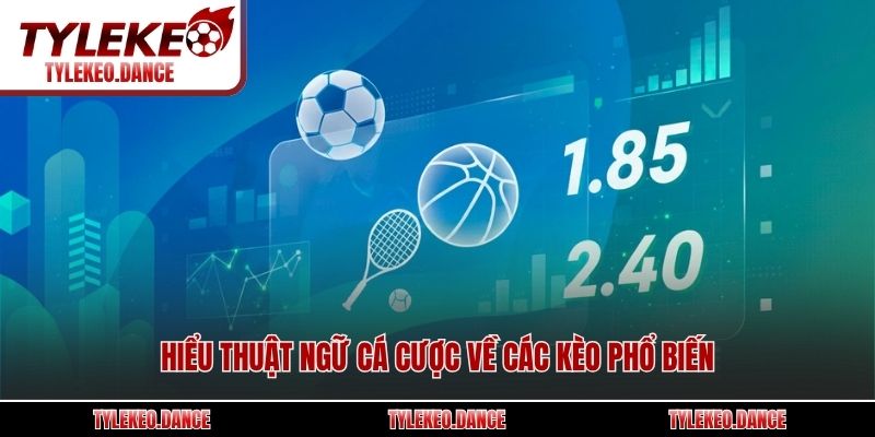 HIểu thuật ngữ cá cược về các kèo phổ biến